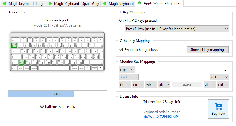Apple Wireless Keyboard